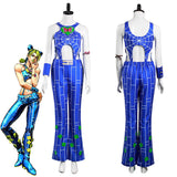 Anime JoJo‘s Bizarre Adventure : Stone Ocean Jolyne Cujoh Cosplay Disfraz Halloween Carnaval Traje
