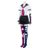 Juego Super Danganronpa 2 Ibuki Mioda Uniforme Cosplay Disfraz Halloween Falda Carnaval Traje