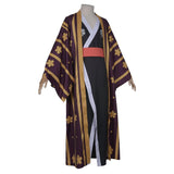 Anime One Piece Trafalgar Law/Trafalgar D Water Law Kimono Robe Cosplay Disfraz