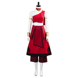 Anime Avatar: the last Airbender Katara Vestido Halloween Carnaval Cosplay Disfraz