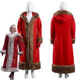 Película The Christmas Chronicles 2 Mrs. Claus Navidad Cosplay Disfraz Halloween Carnaval Traje
