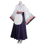 Anime Demon Slayer Kochou Shinobu Kimono Mucama Cosplay Navidad Disfraz Vestido Carnaval Traje