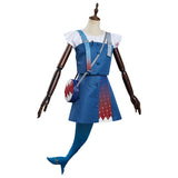 Juego Hololive vtuber - Gawr Guerra Cosplay Disfraz Navidad Halloween Carnaval Fiesta Traje Per.