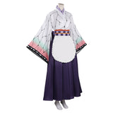 Anime Demon Slayer Kochou Shinobu Kimono Mucama Cosplay Navidad Disfraz Vestido Carnaval Traje