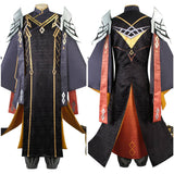 Juego Genshin Impact Zhongli Cosplay Disfraz Halloween Carnaval Fiesta Adulto Disfraz Traje