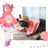 Anime ONE PIECE Chopper Mascota Halloween Carnaval Cosplay Capa con Capucha Cárdigan de Felpa