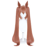 Anime Pretty Derby Daiwa Scarlet Cosplay Peluca Cabello Sintético Resistente al Calor Carnival Halloween Fiesta