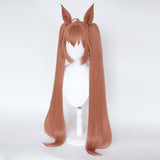 Anime Pretty Derby Daiwa Scarlet Cosplay Peluca Cabello Sintético Resistente al Calor Carnival Halloween Fiesta