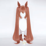 Anime Pretty Derby Daiwa Scarlet Cosplay Peluca Cabello Sintético Resistente al Calor Carnival Halloween Fiesta