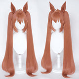 Anime Pretty Derby Daiwa Scarlet Cosplay Peluca Cabello Sintético Resistente al Calor Carnival Halloween Fiesta