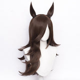 Anime Pretty Derby Rice Shower Cosplay Peluca Cabello Sintético Resistente al Calor Carnival Halloween Fiesta