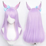 Anime Pretty Derby Mejiro McQueen Cosplay Peluca Cabello Sintético Resistente al Calor Carnival Halloween Fiesta