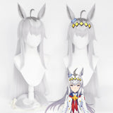 Anime Pretty Derby Oguri Cap Cosplay Peluca Cabello Sintético Resistente al Calor Carnival Halloween Fiesta