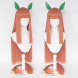 Anime Pretty Derby Silence Suzuka Cosplay Peluca Cabello Sintético Resistente al Calor Carnival Halloween Fiesta