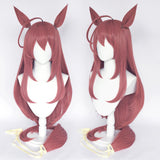 Anime Pretty Derby Mihono Bourbon Cosplay Peluca Cabello Sintético Resistente al Calor Carnival Halloween Fiesta