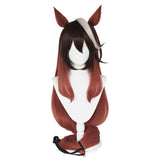 Anime Pretty Derby Symboli Rudolf Cosplay Peluca Cabello Sintético Resistente al Calor Carnival Halloween Fiesta