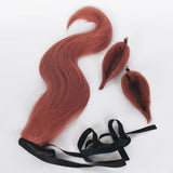 Anime Pretty Derby Symboli Rudolf Cosplay Peluca Cabello Sintético Resistente al Calor Carnival Halloween Fiesta