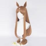 Anime Pretty Derby Grass Wonder Cosplay Peluca Cabello Sintético Resistente al Calor Carnival Halloween Fiesta