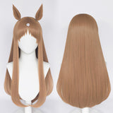 Anime Pretty Derby Grass Wonder Cosplay Peluca Cabello Sintético Resistente al Calor Carnival Halloween Fiesta