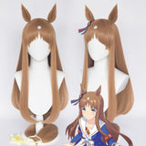 Anime Pretty Derby Grass Wonder Cosplay Peluca Cabello Sintético Resistente al Calor Carnival Halloween Fiesta