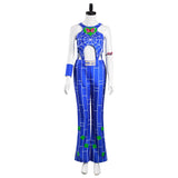 Anime JoJo‘s Bizarre Adventure : Stone Ocean Jolyne Cujoh Cosplay Disfraz Halloween Carnaval Traje