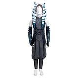 Series de Television Star Wars : The Mandalorian Ahsoka Tano Cosplay Disfraz Niños Halloween Carnaval Traje