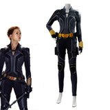 Película Black Widow Avengers Natasha Romanov role play Uniforme Cosplay Disfraz Halloween Carnaval Traje