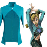 Anime JoJo‘s Bizarre Adventure Stone Ocean Jolyne Cujoh Cosplay Disfraz Halloween Carnaval Traje Per.