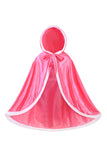 Niño invierno princesa capa con capucha Navidad Fiesta cosplay disfraces Halloween carnaval