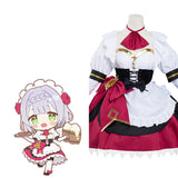 Juego Genshin Impact Noelle Mucama Cosplay Disfraz Navidad Halloween Carnaval Fiesta Traje Per.