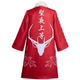 Bosozoku Kimono Abrigo Cosplay Disfraz Navidad Halloween Carnaval Fiesta Traje Rojo Per.