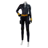 Película Black Widow Avengers Natasha Romanov role play Uniforme Cosplay Disfraz Halloween Carnaval Traje