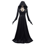 Juego Resident Evil Village Hija de Lady Dimitrescu Vampire Lady Vestido Halloween Cosplay Carnaval Disfraz