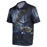 Series De Televisión The Mandalorian S3 Camiseta Verano Manga Corta Adulto Cosplay Disfraz Traje DISFRAZDEDIADEBRUJAS.ES®