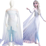 Anime Frozen Ahtohallan Elsa Niños Cosplay Disfraz Halloween Falda Vestido Carnaval Traje Per.