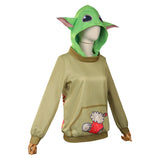 Película Star Wars Yoda baby Cosplay Disfraz Sudadera Traje Fiesta Halloween Carnaval DISFRAZDEDIADEBRUJAS.ES®