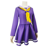 Anime No Game No Life - Shiro Cosplay Falda Vestido Navidad Halloween Disfraz Uniforme Carnaval Traje Per.