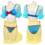 Película Snow White Bañador De Mujer Adulto Cosplay Trajes De Disfraces De Halloween Carnaval Fiesta