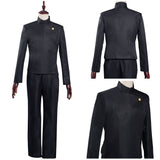 Anime Jujutsu Kaisen Gojo Satoru Uniforme Cosplay Disfraz Halloween Carnaval Traje hombre Per.