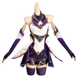 Juego League of Legends - Akali - Star Guardian Cosplay Disfraz Traje Vestido Falda Halloween Carnaval