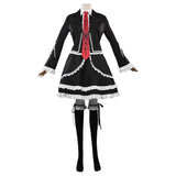 Juego Danganronpa V3 Celestia Ludenberg Uniforme Cosplay Navidad Disfraz Falda Conjunto Carnaval Traje