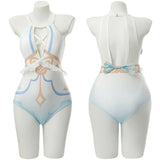 Juego Genshin Impact-Lumine Cosplay Disfraz Adulto Bañador Traje De Carnaval Halloween Fiesta