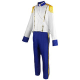 Película The Little Mermaid Prince Eric Cosplay Disfraz Adulto Traje De Carnaval Halloween Fiesta