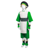 Series de Televisión Avatar: The Last Airbender Toph bengfang Niños Cosplay Disfraz Halloween Carnaval Traje