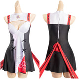 Juego Genshin Impact Yae Miko Cosplay Disfraz Halloween Carnaval Fiesta Adulto Bañador Disfraz Traje