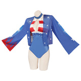 Película Doctor Strange 2 Miss America Cosplay Fiesta Disfraz Traje de Baño Creación Secundaria-DISFRAZDEDIADEBRUJAS.ES®