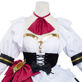 Juego Genshin Impact Noelle Mucama Cosplay Disfraz Navidad Halloween Carnaval Fiesta Traje Per.