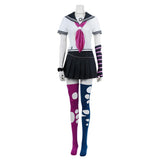 Juego Super Danganronpa 2 Ibuki Mioda Uniforme Cosplay Disfraz Halloween Falda Carnaval Traje