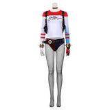 Película The Suicide Squad Harleen Quinzel Cosplay Disfraz Traje Halloween Conjunto Carnival Per.
