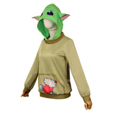 Película Star Wars Yoda baby Cosplay Disfraz Sudadera Traje Fiesta Halloween Carnaval DISFRAZDEDIADEBRUJAS.ES®